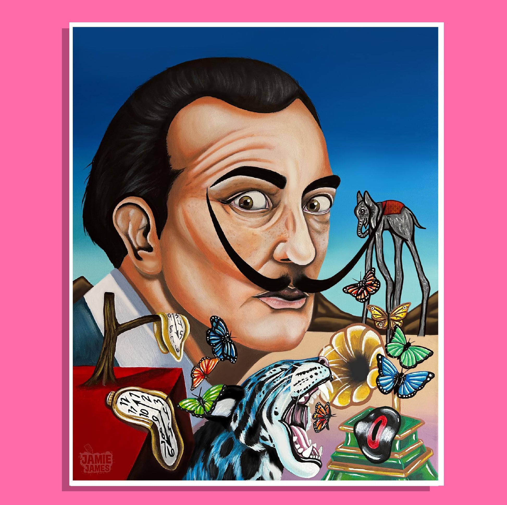 Salvador Dali Art Print