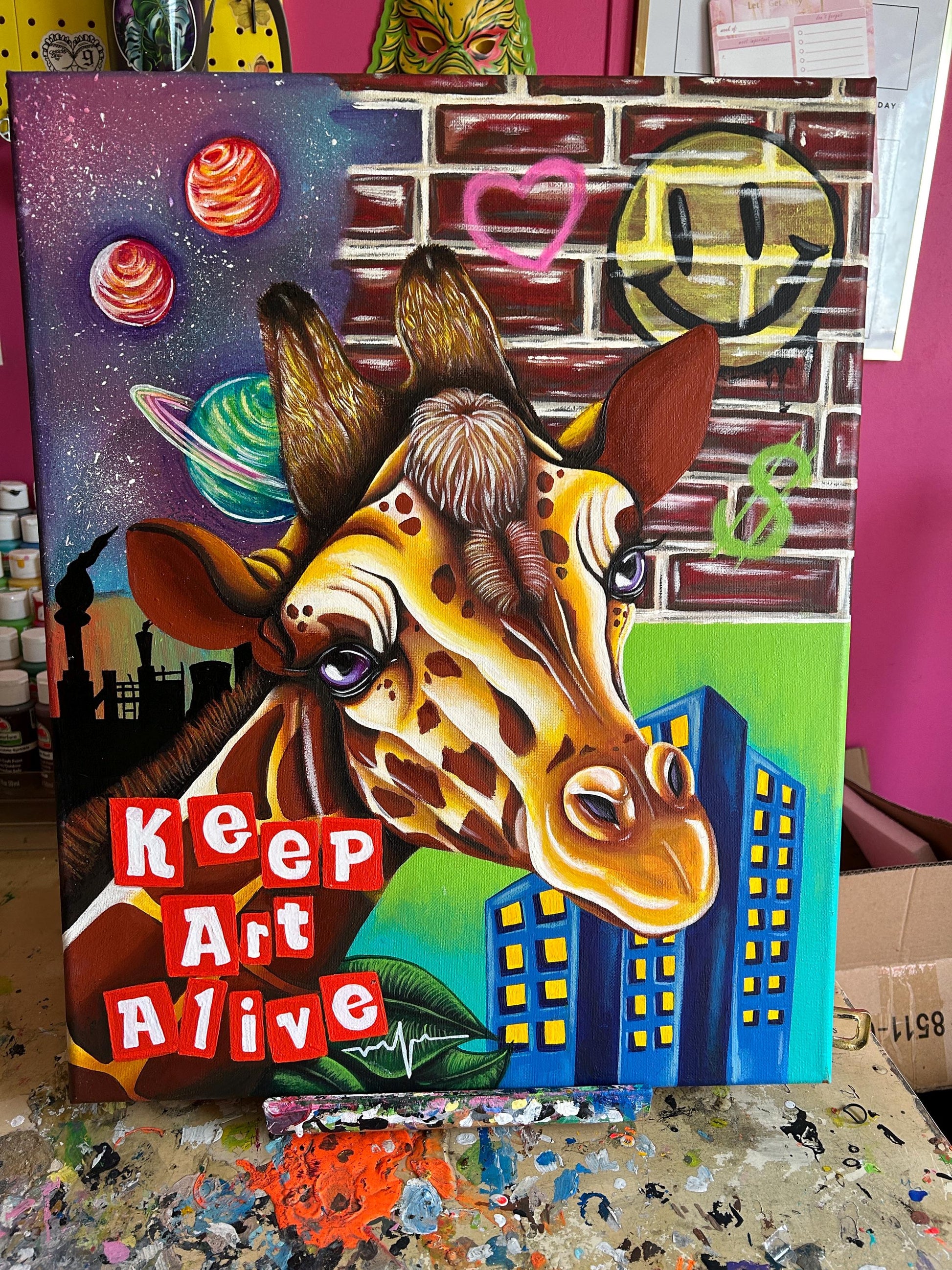 Keep Art Alive Original Painting