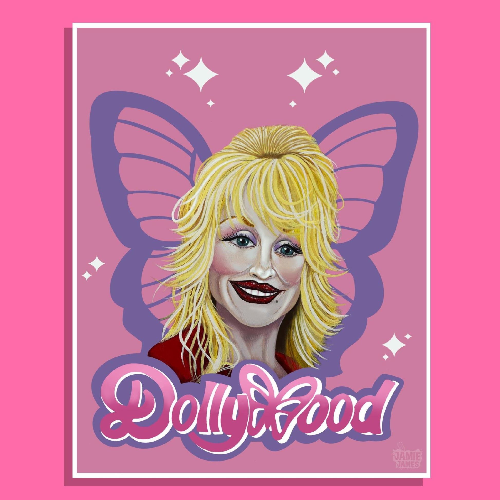 Dolly Parton DollyWood Art Print