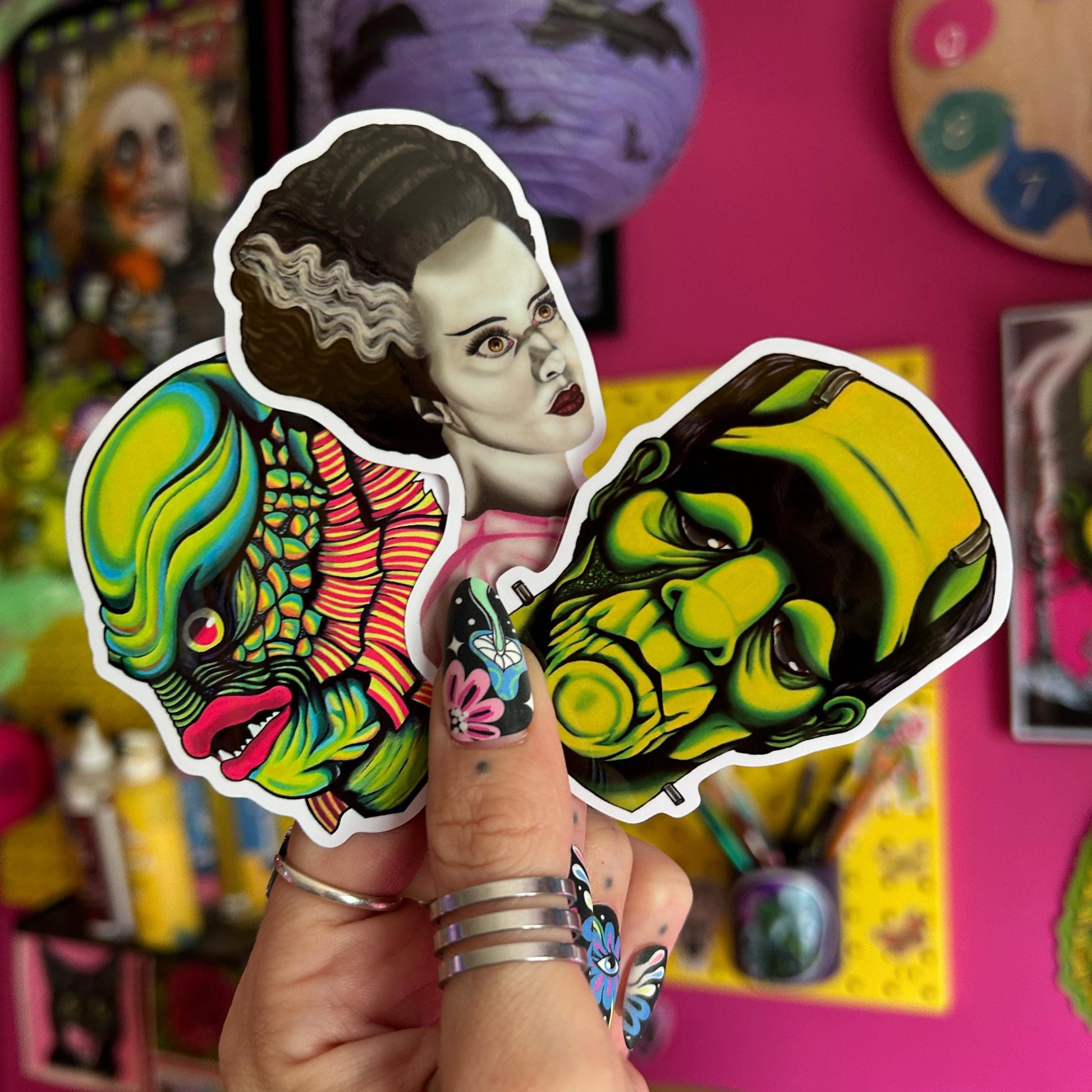 Classic Monster Sticker Pack