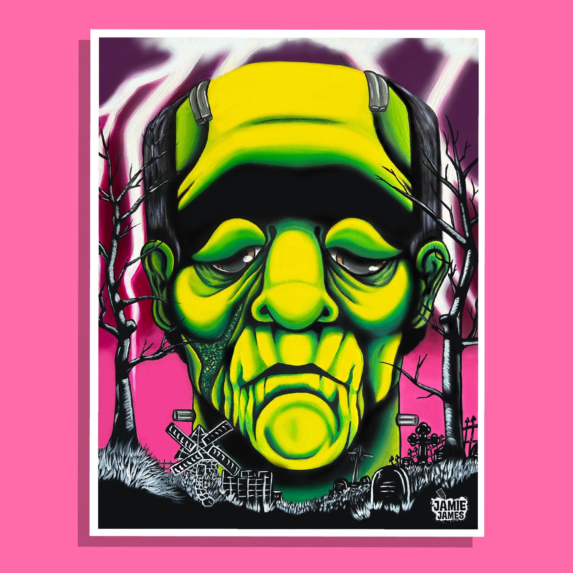 Frankenstein's Monster Art Print